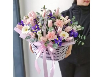 Корзина нежный MIX