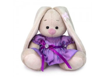 Зайка Ми в сиреневом платье с блеском