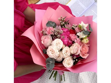 КОЛЛЕКЦИЯ БАРБИ Розовый букет