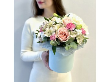 Композиция в шляпной коробке № 114