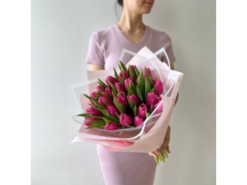 Букет из тюльпанов № 211