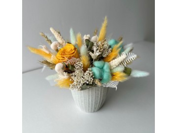 Композиция из сухоцветов № 11