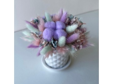 Композиция из сухоцветов № 14