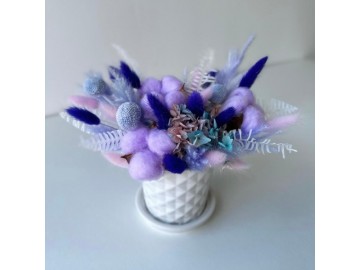 Композиция из сухоцветов № 18