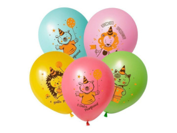 Набор латексных гелиевых шаров 