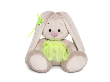 Зайка Ми в ярко-зеленой юбочке «фонарик»