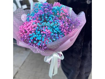 Букет из воздушной гипсофилы