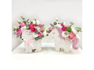 Киски, Единороги, Ламы, Зайки, Мишки и Тигры от 1990 рублей